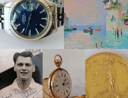 Football memorabilia, art and gold sovereigns in our September auction.