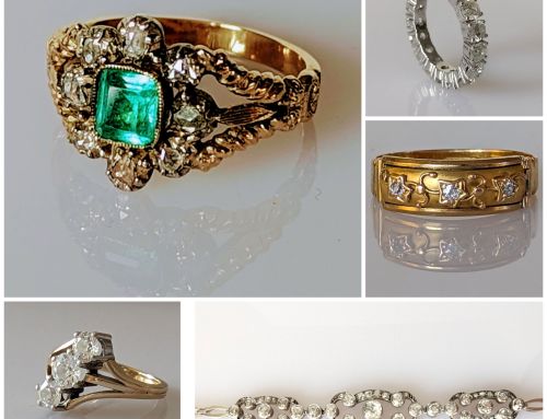 Global demand for period and gold jewellery continues, abetted by online auction sales