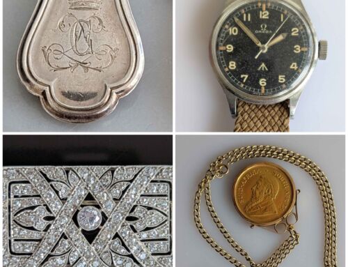 Napoleon silver flatware, military Omega watch and a Boucheron diamond brooch kick off September sale